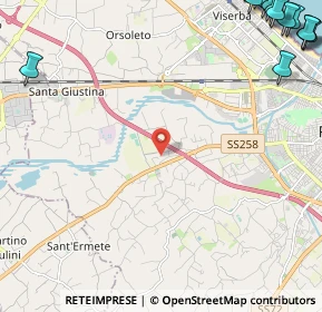 Mappa Via dell'Osteria Pettini, 47923 Rimini RN, Italia (4.16)