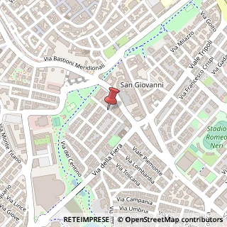 Mappa Via Giuseppe Soleri Brancaleoni, 6, 47923 Rimini, Rimini (Emilia Romagna)