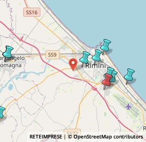 Mappa Via S. Leo, 47923 Rimini RN, Italia (5.42818)