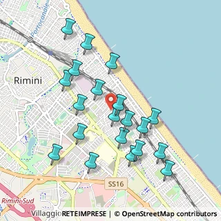 Mappa Viale Emilio Praga, 47923 Rimini RN, Italia (0.979)