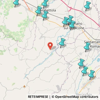 Mappa Via Provinciale Musano, 47020 Roncofreddo FC, Italia (6.40923)