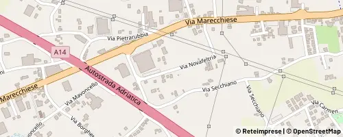 Mappa Rimini