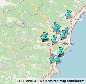 Mappa Via Case Sottane, 17037 Ortovero SV, Italia (6.35077)