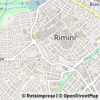 Hartă Rimini
