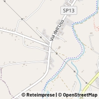 Kaart Santarcangelo di Romagna