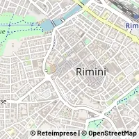 Kaart Rimini