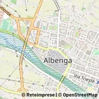 Kaart Albenga