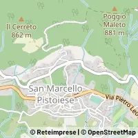 Map San Marcello Piteglio