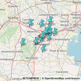 Mappa Romana Aponense, 35020 Mandriola-Sant'Agostino PD, Italia (8.65733)