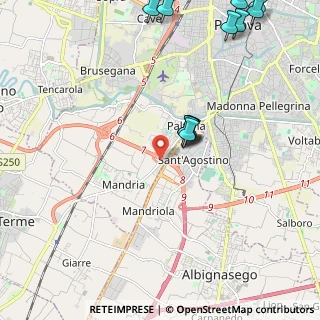 Mappa Romana Aponense, 35020 Mandriola-Sant'Agostino PD, Italia (2.60583)