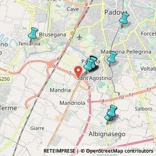 Mappa Romana Aponense, 35020 Mandriola-Sant'Agostino PD, Italia (1.72231)