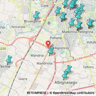 Mappa Romana Aponense, 35020 Mandriola-Sant'Agostino PD, Italia (3.3005)