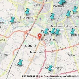 Mappa Romana Aponense, 35020 Mandriola-Sant'Agostino PD, Italia (3.225)