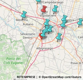 Mappa Via Galilei Galileo, 35020 Mandriola-Sant'Agostino PD, Italia (7.795)