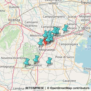 Mappa Via R. Sanzio, 35020 Albignasego PD, Italia (10.01)