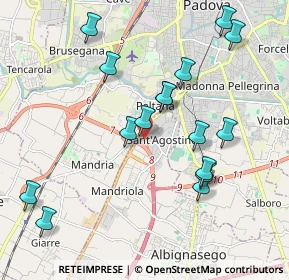 Mappa Via Galilei Galileo, 35020 Mandriola-Sant'Agostino PD, Italia (2.05875)
