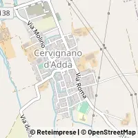 Kaart Cervignano d'Adda