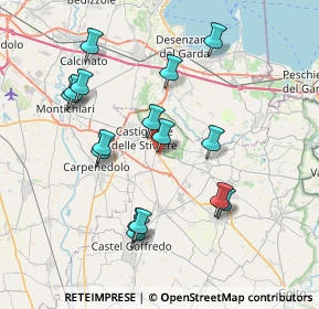 Mappa Via Donatori di Sangue, 46043 Castiglione delle Stiviere MN, Italia (7.5575)