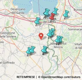 Mappa Strada Nuvolino, 46040 Monzambano MN, Italia (6.97286)