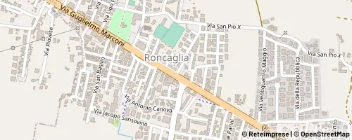 Mappa Ponte San Nicolò