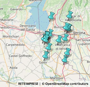 Mappa Località Colombara-Delfino, 46040 Monzambano MN, Italia (9.81)