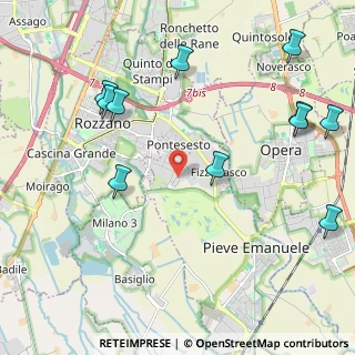 Mappa Via Longa, 20090 Pieve Emanuele MI, Italia (2.62273)