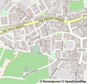 Mappa Via Isonzo, 37059 Zevio VR, Italia (0.23846)