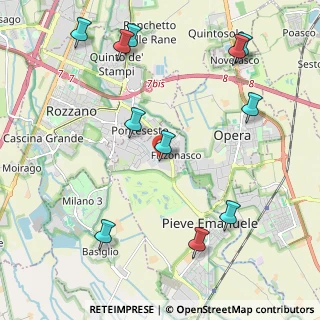 Mappa Via Ceravolo, 20090 Pieve Emanuele MI, Italia (2.53636)
