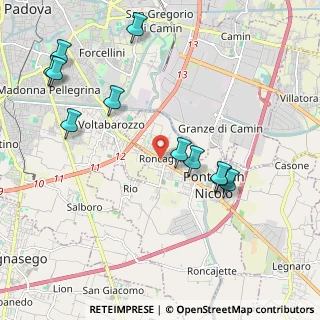 Mappa Via Marconi G., 35020 Ponte San Nicolò PD, Italia (2.29273)