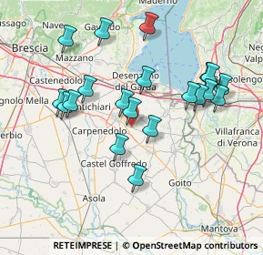 Mappa Via Zecca Nuova, 46043 Grole MN, Italia (14.7585)