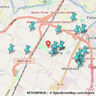 Mappa Via Toblino, 35142 Padova PD, Italia (1.127)