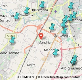 Mappa Via Toblino, 35142 Padova PD, Italia (2.89267)