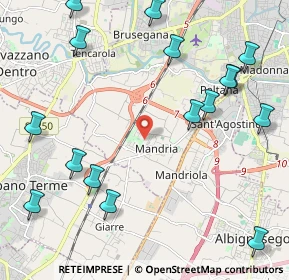 Mappa Via Toblino, 35142 Padova PD, Italia (2.73438)