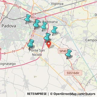 Mappa Via Frassanedo, 35020 Padova PD, Italia (3.30364)
