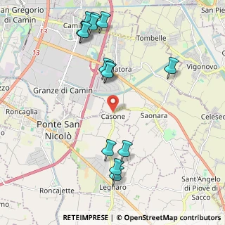 Mappa Via Frassanedo, 35020 Padova PD, Italia (2.38286)