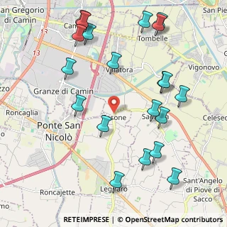 Mappa Via Frassanedo, 35020 Padova PD, Italia (2.474)
