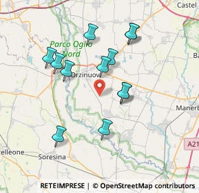 Mappa Via Mensa, 25022 Borgo San Giacomo BS, Italia (6.7825)