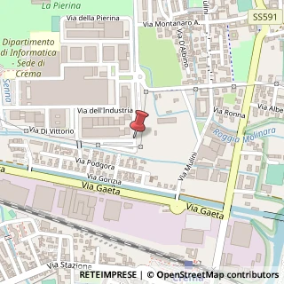 Mappa Via Everest,  2, 26013 Crema, Cremona (Lombardia)