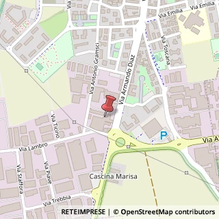 Mappa Via Goffredo Mameli, 4, 20073 Opera, Milano (Lombardia)