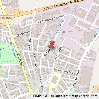 Mappa Via Subiaco, 28, 25024 Leno, Brescia (Lombardia)