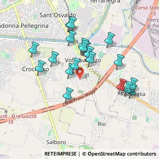 Mappa Via Voltabarozzo, 35127 Padova PD, Italia (0.929)