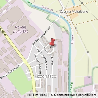 Mappa Via Cafiero, 1, 20090 Pieve Emanuele, Milano (Lombardia)