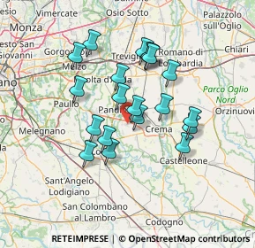 Mappa 26010 Vaiano Cremasco CR, Italia (11.733)