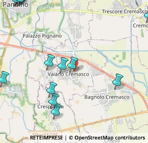 Mappa 26010 Vaiano Cremasco CR, Italia (3.39176)