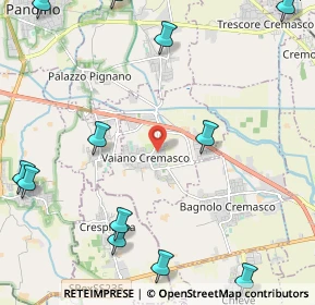 Mappa 26010 Vaiano Cremasco CR, Italia (3.23231)