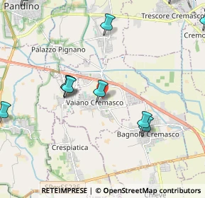 Mappa 26010 Vaiano Cremasco CR, Italia (2.59909)