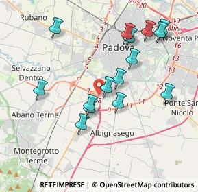 Mappa 35020 Mandriola-Sant'Agostino PD, Italia (3.786)