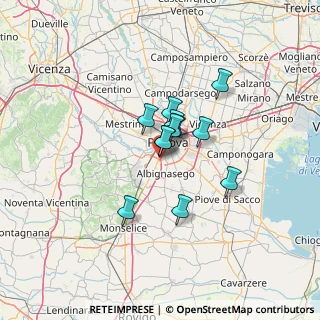 Mappa 35020 Mandriola-Sant'Agostino PD, Italia (8.26917)