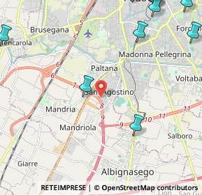 Mappa 35020 Mandriola-Sant'Agostino PD, Italia (3.6)