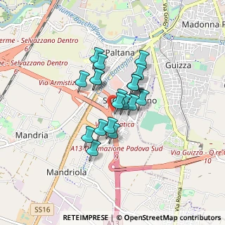 Mappa 35020 Mandriola-Sant'Agostino PD, Italia (0.562)